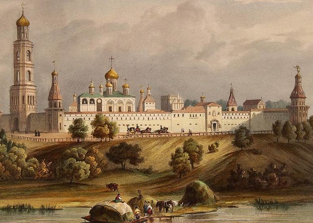 Храм Тихвинской иконы Божией Матери (Симонов монастырь)