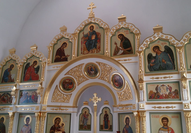 Иконостас храма Георгия Победоносца