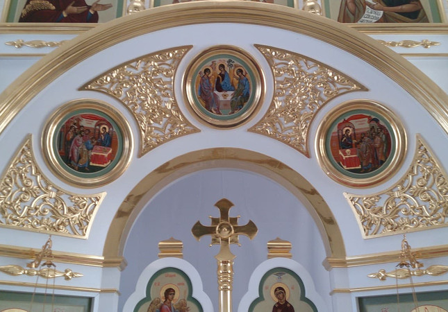 Иконостас храма Георгия Победоносца