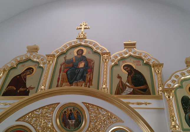 Иконостас храма Георгия Победоносца