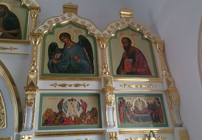 Иконостас храма Георгия Победоносца